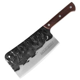 Jdw406 Kofery Professional 9 Inch Bone Chopping Butcher Knife - Hand Forged Heavy Du