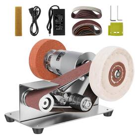 Sd01 Kongkee Electric Knife Sharpener 7 Adjustable Speed Mini Belt Sander 15 Degree Powe