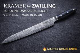 34890-280 Kramer By Zwilling Euroline Damascus Slicer Mc63 Japanese