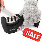 Ks378 Kitchellence Kitchen Knife Sharpener Sharpening Tool Helps Repair Restore