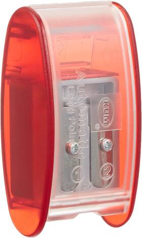 Kum 105.30.21 As2 Two Hole Automatic Long Point Pencil Sharpener Mfg Part Number Red