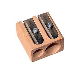 1070201.3 Kum 3 X Wood Cutter 2-hole Pencil Sharpener 142-17 Brown