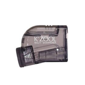 Rs035bk Kutsuwa Stad Kftzool Sharpness Adjustable Pencil Sharpener Translucent Black