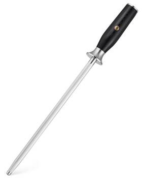Dkk-mb10-23bili Kyoku 10 Inch Honing Steel Shogun Series Rod With G10 Fiberglass Handle And Me