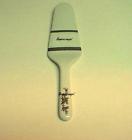 57368 L5525 Mikasa Silver Anniversary China Cake Pie Server White 0 20911 4