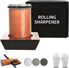 Knifes01 Lacrtope Rolling Knife Sharpener Kits Kitchen With 15 And 20 Magnetic An
