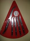 Laguiole Jean Debost Dubost 5 Piece Stainless Steel Cheese Knife Set New 740439580727