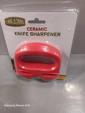 Lake&trail 719283632159 Lake& Ceramic Knife Sharpener