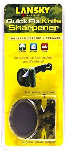 Lansky 785782038358 Quick Fix-camo Pocket Sharpener Lcstc-cg