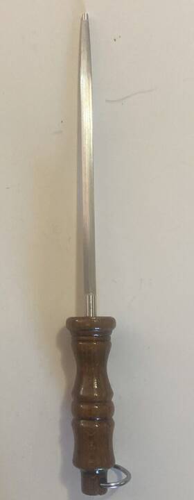 P500145 Le Cordon Bleu New Vintage Corbon Sharpening Steel 10 Inch Japan Made. Old Stock