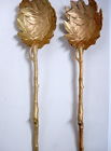 Su24ab Leaf Michaud Salad Holly Silver Servers Michael Seasons