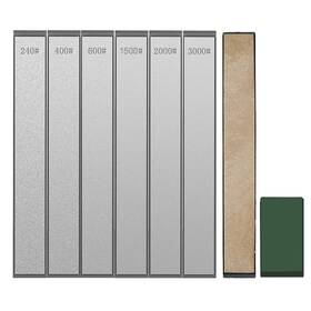 Leeviphne 635401380927 Diamond Sharpening Stones 6 Pcs Whetstones Knife Kit With