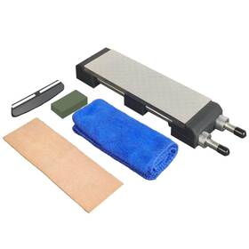 Leeviphne 635405925049 Diamond Sharpening Stone Set 2 Sided 1000/400 Grit Knife D