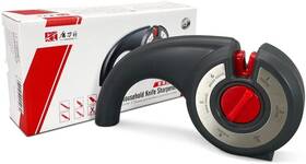 Leeviphne 741412602993 6-in-1 Kitchen Knife Accessories 3-stage Sharpener Helps Repair Restore