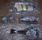 Lenox Grape Weave 4 Piece Hostess Set Metal Serveware By Brand New In Box 721074366211