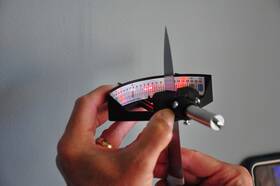 0118-j7447 Leonards Way Lao Laser Knife Edge Reader- See How Sharp Your Is With Precision. Fo