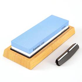 Lmmds1000 Lianmei Star Lmmds1000/6000 Premium Knife Sharpening Stone And Accessories Dual Sided 1000/6000 Grit Wet