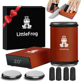 Rollingsharpener02 Littlefrog Knife Sharpener Tool Rolling Kit With Diamonds &