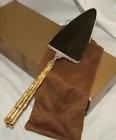 Lobjet Gold Handle Bambou Bamboo Evoka Cake Pie Server Serving