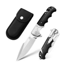 Lothar 758211378769 Smaug Pocket Knife 3.7 Inch D2 Steel Folding With Cli... Fast Ship