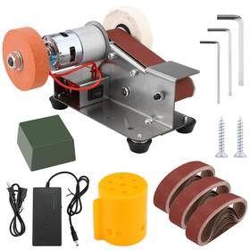 Lpraer 681087855341 Mini Belt Sander Bundle 15 Degree Grinder Electric Power Spi