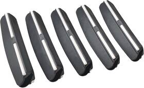 Lunmgleng 313101998962 5 Pcs 15 Degree Black Knife Sharpener Angle Guide Perfect Assistance