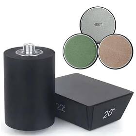 Lunmgleng 635401380767 Rolling Knife Sharpener 1 Diamond Disc And Corundum Professional Roll