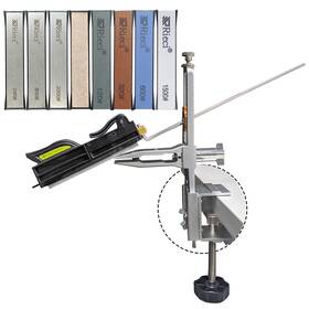 Lunmgleng 635405105915 Knife Sharpener Tool Precision Adjust 360 Rotation Flip Design Fixed-angle