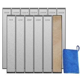 Lunmgleng 639394792316 12 Pcs Diamond Sharpening Stones Set Knife With A