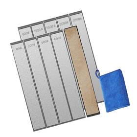 Lunmgleng 639394792330 9 Pcs Diamond Sharpening Stone Set Knife With A Non
