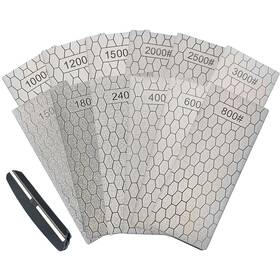 Lunmgleng 639394792637 Diamond Sharpening Stone Set 12 Pcs Lapping Plate Coarse/medium/fine