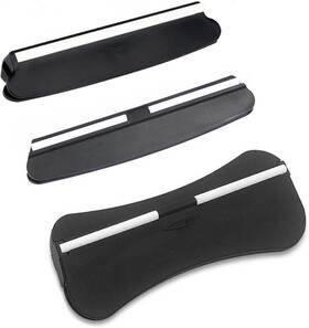 Lunmgleng 711181369496 3 Pcs 15 Degree Black Knife Sharpener Angle Guide Perfect Assistance For Grindi