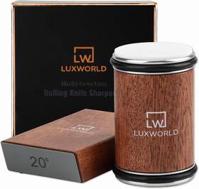Luxworld 199284102101 Rolling Knife Sharpener For Fine And Sharp Sharpening Professional Pocke