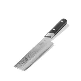 Cut-6-nakiri-jp Made In Cookware - 6 Inch Japanese Damascus Steel Nakiri Knife 66 Layers Of Dam