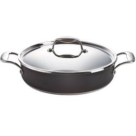 01pxtapri28 Magefesa Prisma 11-inch Braiser With Lid Made In 18/10 Stainless Steel For