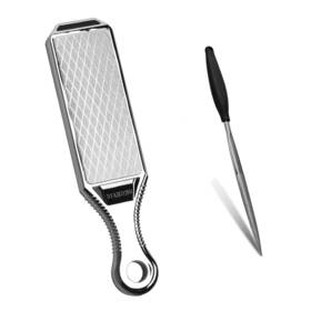 Magic-saw 809041505756 Knife Sharpeners Handheld 300/600 Grit Double Sided Diamond Sharpening