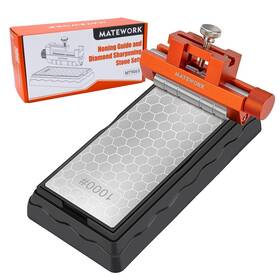 Mt9063 Matework Chisel Sharpening Kit With Diamond Stone Honing Guide Tool Sharp