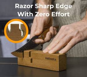 Matsato 5060694462343 Knife Sharpener Effective And Durable Perfect Angle Sharpen Anything New