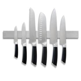 Lm124 Maypes Stainless Steel Knife Magnetic Strip Multi Use Holde... Fast Ship