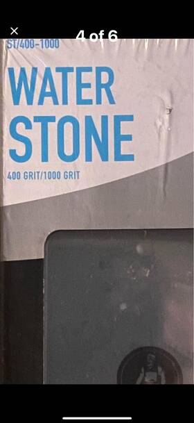 400-1060 Messermeister St/400-1060 Sided Maintenance Water Stone Sharpens And Polishes Knives 400/100