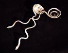 Michael Aram Vintage Medusa Snake Silver Plate Serving Utensils