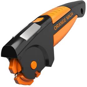 69a88d0ad69356918e1b4c7d Mighty Dreams Orange Ninja 7 In 1 Garden Tool And Knife Sharpener Sharpens Axe Hatchet Machete