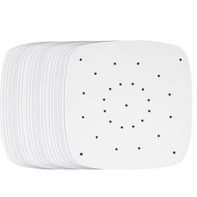 Zlz-9.5-01 Miuincy Air Fryer Parchment Paper 200pcs 9.5 Inch Perforated Unbleached Square F