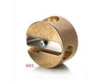 Mobius & Ruppert 641606976681 M R Brass Artists Pencil Sharpener - Choose From 4 Shapes
