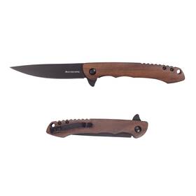 Fk1015 Moteecrag Gentlemans Knife Wood Handle Assist Flipping Pocket Ball Bearing