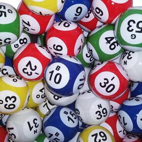 01300293 Mr Chips Professional Casino Grade Bingo Balls - 2 6 And 12 Sided Coated P Inch