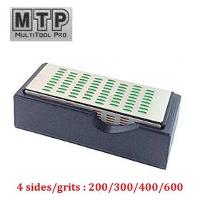 45125 Mtp 4 Sides Diamond Sharpening Hone Whetstone Stone Block Knife Tool Sharpener Way