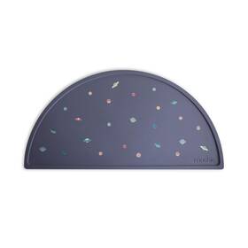 Mushie Mpm-402 Silicone Placemat For Kids Bpa-free Non-slip Design Planets