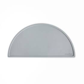 Mus020814 Mushie Silicone Placemat For Kids Bpa-free Non-slip Design Stone