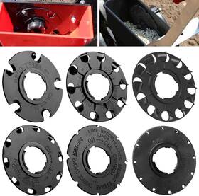 Mw-2-zzp Mwedp 60009 Set 6 Standard Seed Plates Fit For Earthway 1001-b Seeder Works Plate